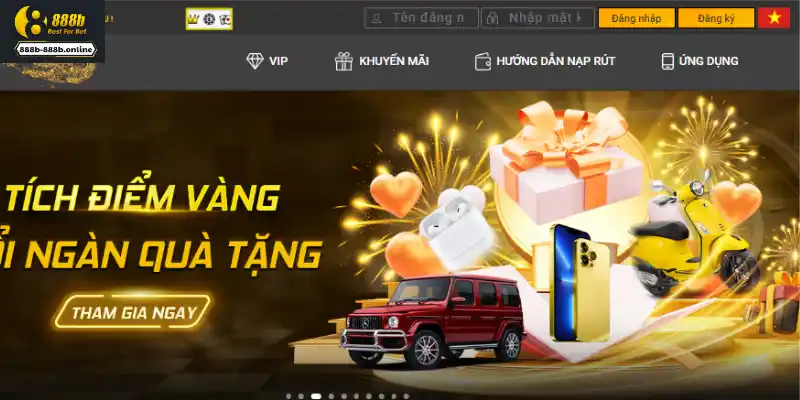 Đăng nhập 888B nhanh chóng, dễ dàng hơn bao giờ hết